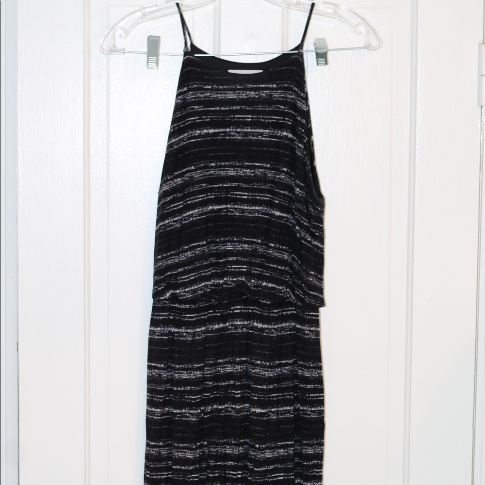 Nordstrom LUSH navy maxi dress